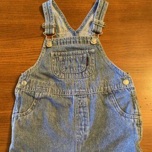 Old Navy Baby Denim Overall Shorts - Size 18-24 month